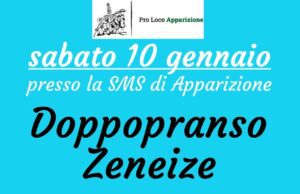 Un Libro più una Commedia: Sabato 10 gennaio ad Apparizione doppio appuntamento con la “genovesità”.