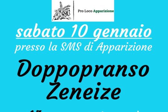 Un Libro più una Commedia: Sabato 10 gennaio ad Apparizione doppio appuntamento con la “genovesità”.