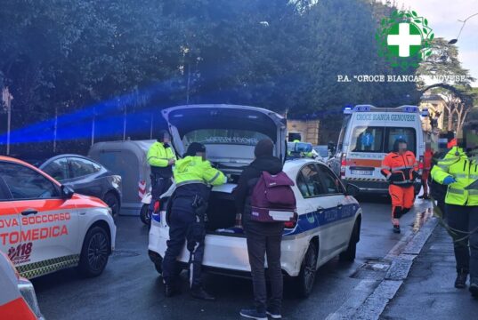 Via Zara, scooter investe un’anziana: due feriti a Genova Sottotitolo