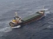 Nave cargo in avaria al largo della Toscana, soccorsi sul posto Nave cargo in avaria al largo della Toscana, soccorsi sul posto