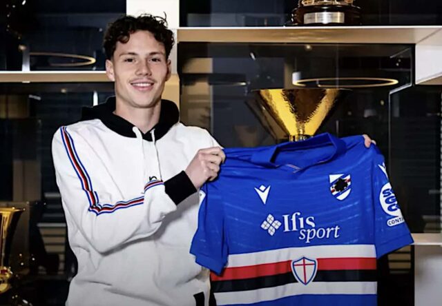 Sampdoria, ufficiale l’arrivo di Tjas Begić: attaccante in prestito dal Parma con opzione Sampdoria, ufficiale l’arrivo di Tjas Begić: attaccante in prestito dal Parma con opzione