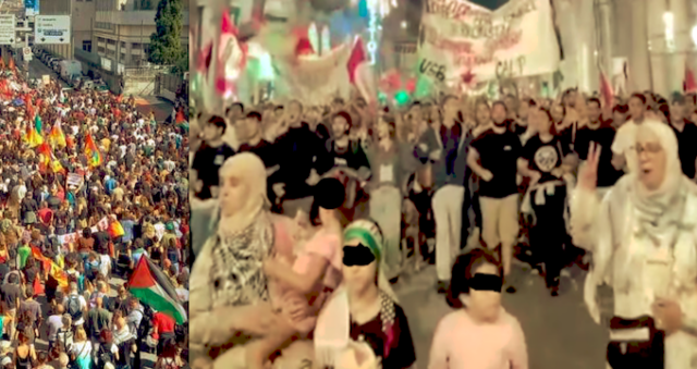 corteo pro pal 22 settembre usb calp