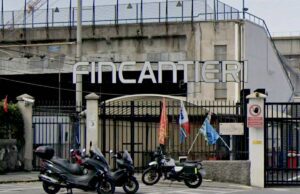 Presidio lavoratori presso Fincantieri Sestri, traffico in tilt nel ponente Presidio lavoratori presso Fincantieri Sestri, traffico in tilt nel ponente