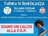 Calcio – Torneo benefico anti-Fop alla Madonnetta