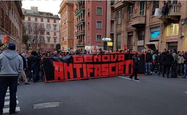 Foce, corteo antifascista e viabilità modificata a Genova