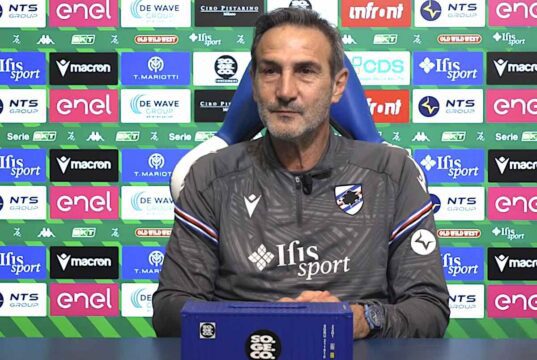 Sampdoria-Spezia, Gregucci avverte: Sarà una partita vera Sampdoria-Spezia, Gregucci avverte: Sarà una partita vera