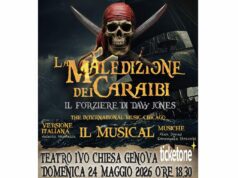La Maledizione dei Caraibi arriva al Teatro Ivo Chiesa di Genova La Maledizione dei Caraibi arriva al Teatro Ivo Chiesa di Genova