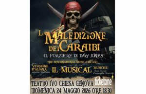 La Maledizione dei Caraibi arriva al Teatro Ivo Chiesa di Genova La Maledizione dei Caraibi arriva al Teatro Ivo Chiesa di Genova