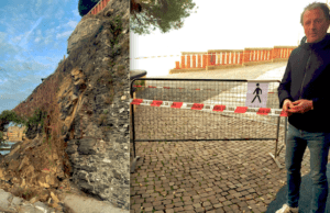 Frana falesia a Bogliasco, Pastorino: nessun disperso. Area transennata | Foto