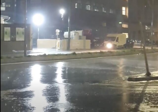 Pioggia intensa, traffico in difficoltà a Genova tra sera e notte