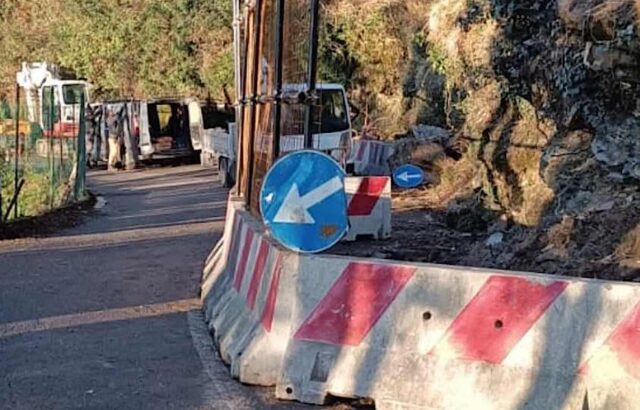 Rapallo, riapre la strada per il santuario di Montallegro