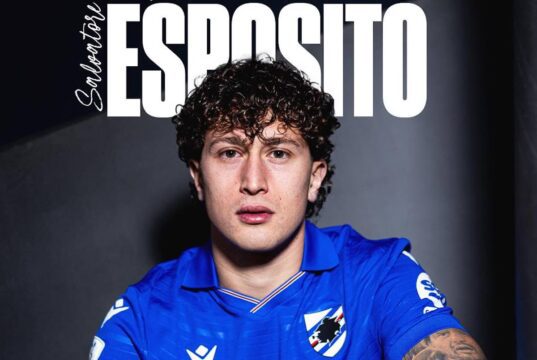 Sampdoria è ufficiale: Salvatore Esposito è blucerchiato Sampdoria è ufficiale: Salvatore Esposito è blucerchiato