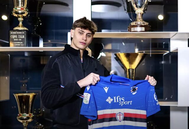 sampdoria martinelli Sampdoria, ufficiale il prestito del giovane portiere Tommaso Martinelli dalla Fiorentina