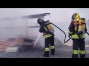 Albenga, domato principio di incendio in regione Rissaire