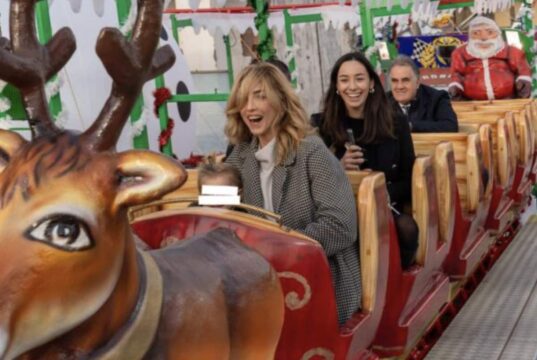 Genova, polemica al Winter Park per la musica di una giostra