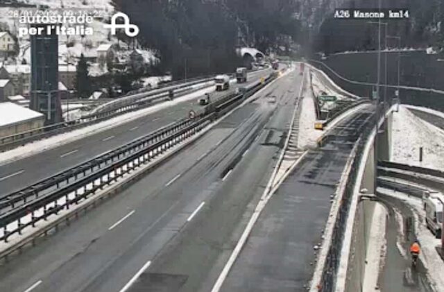 Neve e allerta in Liguria: criticità nell’entroterra Neve e allerta in Liguria: criticità nell’entroterra