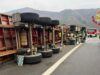 Incidente sull’A6 Torino-Savona: tir ribaltato al km 118