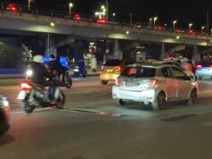 Incidente, moto a terra in via Buozzi: traffico congestionato