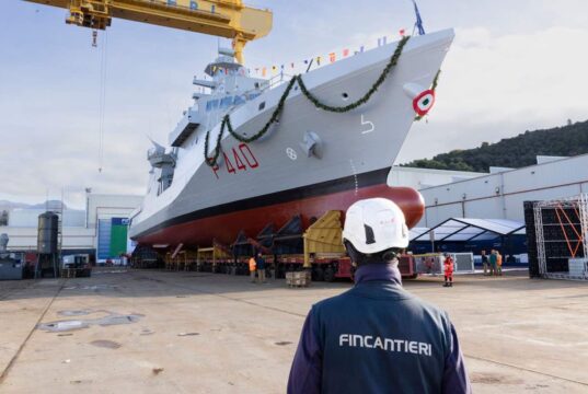 Fincantieri vara l’OPV Ugolino Vivaldi Fincantieri vara l’OPV Ugolino Vivaldi