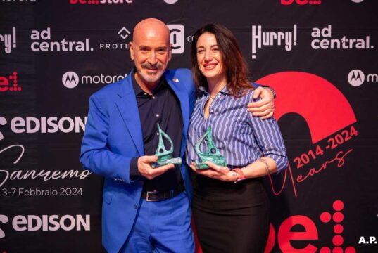 Sanremo 2026, Be1 in crociera con Costa Toscana Sanremo 2026, Be1 in crociera con Costa Toscana