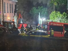 Genova, frana a Castelletto: tre evacuati Genova, frana a Castelletto: tre evacuati