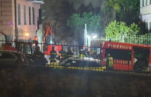 Genova, frana a Castelletto: tre evacuati Genova, frana a Castelletto: tre evacuati