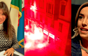 Salis accoglie a Tursi gli Antifa, FdI: vergogna. Non si ospita chi sfregia e distrugge