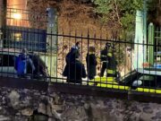 Genova Castelletto, cede muraglione al Passo Barsanti Genova Castelletto, cede muraglione al Passo Barsanti