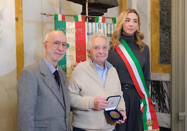 Giorno della Memoria, il Grifo a Gilberto Salmoni