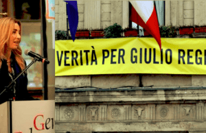 E domani Salis espone a Tursi lo striscione ‘Verità per Giulio Regeni’