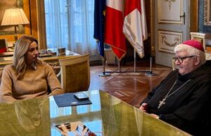 Tursi, visita istituzionale dell’arcivescovo Tasca. Salis: è vicino alla Città