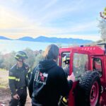 Tellaro, 13enne cade in mountain bike: soccorso dai vigili del fuoco